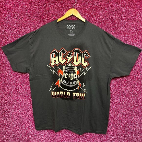 AC/DC Hells Bells World Tour Rock Tshirt Size 3x - Picture 1 of 4